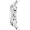 imageMichael Kors Runway Womens Watch Stainless Steel Watch for Women with Steel Ceramic or Silicone BandSilver Pav