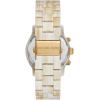 imageMichael Kors Runway Womens Watch Stainless Steel Watch for Women with Steel Ceramic or Silicone BandWhite Acetate