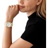 imageMichael Kors Runway Womens Watch Stainless Steel Watch for Women with Steel Ceramic or Silicone BandWhite Acetate