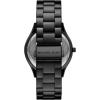 imageMichael Kors Slim Runway Womens Watch Stainless Steel Bracelet Watch for WomenBlack Logo