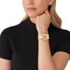 imageMichael Kors Slim Runway Womens Watch Stainless Steel Bracelet Watch for WomenGold Logo
