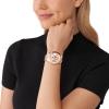 imageMichael Kors Slim Runway Womens Watch Stainless Steel Bracelet Watch for WomenRose Gold Logo