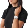 imageMichael Kors Slim Runway Womens Watch Stainless Steel Bracelet Watch for WomenSilver Sunray