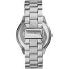 imageMichael Kors Slim Runway Womens Watch Stainless Steel Bracelet Watch for WomenSilver Sunray