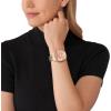 imageMichael Kors Wren Womens Watch Stainless Steel and Pav Crystal Watch for WomenRose Gold Pave