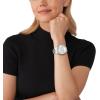 imageMichael Kors Wren Womens Watch Stainless Steel and Pav Crystal Watch for WomenSilver Pave Bezel