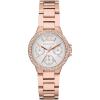 imageMichael Kors Mini Camille Womens Watch Stainless Steel Watch for Women with Steel or Leather BandRose Gold