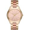 imageMichael Kors Slim Runway Womens Watch Stainless Steel Bracelet Watch for WomenGoldPink