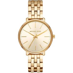 imageMichael Kors Pyper ThreeHand GoldTone Stainless Steel Womens Watch Model MK3898