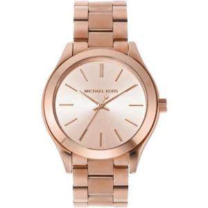 imageMichael Kors Slim Runway Womens Watch Stainless Steel Bracelet Watch for Women33MM Rose Gold