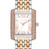 imageMichael Kors Emery ThreeHand TriTone Stainless Steel Womens Watch Model MK4744