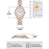imageMichael Kors Lauryn Womens Watch Stainless Steel Bracelet Watch for WomenSilverRose Gold