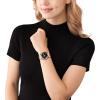 imageMichael Kors Lennox Womens Watch Stainless Steel Watch for Women with Steel or Silicone Band37MM Rose GoldBlack
