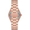 imageMichael Kors Lennox Womens Watch Stainless Steel Watch for Women with Steel or Silicone Band37MM Rose GoldBlack