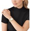 imageMichael Kors Lennox Womens Watch Stainless Steel Watch for Women with Steel or Silicone BandGold Glitz Bracelet
