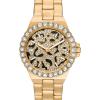 imageMichael Kors Lennox Womens Watch Stainless Steel Watch for Women with Steel or Silicone BandGoldBlack Dial