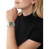 imageMichael Kors Lexington Womens Watch Stainless Steel Chronograph Watch for WomenTwo Tone Glitz
