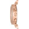 imageMichael Kors Parker Womens Chronograph Watch with Stainless Steel or Leather StrapRose GoldWhite