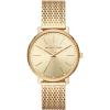 imageMichael Kors Pyper ThreeHand GoldTone Stainless Steel Mesh Womens Watch Model MK4339