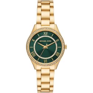 imageMichael Kors Lauryn Womens Watch Stainless Steel Bracelet Watch for WomenGoldGreen