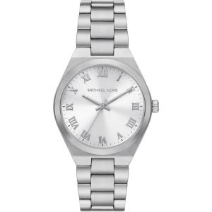 imageMichael Kors Lennox Womens Watch Stainless Steel Watch for Women with Steel or Silicone Band37MM Silver