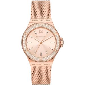 imageMichael Kors Lennox Womens Watch Stainless Steel Watch for Women with Steel or Silicone BandRose Mesh Bracelet