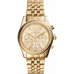 imageMichael Kors Lexington Womens Watch Stainless Steel Chronograph Watch for WomenGold