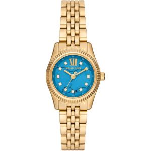 imageMichael Kors Lexington Womens Watch Stainless Steel Chronograph Watch for WomenGoldTurquoise
