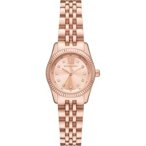 imageMichael Kors Lexington Womens Watch Stainless Steel Chronograph Watch for WomenPetite Rose Rose
