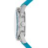 imageMichael Kors Hadyn Womens Watch Stainless Steel Watch for Women with Silicone BandSilverBlue