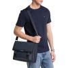 imageMichael Kors Malone Signature Logo Cargo Messenger Bag Light GunmetalAdmiralPale Blue
