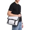 imageMichael Kors Malone Signature Logo Cargo Messenger Bag Light GunmetalBright White