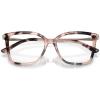 imageMichael Kors Womens MK4101U Shenandoah Universal Fit Square Prescription Eyewear Frames Pink TortoiseDemo Lens 53 mm