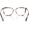 imageMichael Kors Womens MK4101U Shenandoah Universal Fit Square Prescription Eyewear Frames Pink TortoiseDemo Lens 53 mm