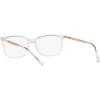 imageMichael Kors Womens Mk4030 Vivianna Ii Rectangular Prescription Eyewear FramesClearDemo Lens