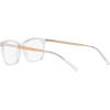 imageMichael Kors Womens Mk4030 Vivianna Ii Rectangular Prescription Eyewear FramesClearDemo Lens