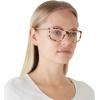 imageMichael Kors Womens Mk4030 Vivianna Ii Rectangular Prescription Eyewear FramesPink TortoiseDemo Lens
