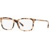 imageMichael Kors Womens Mk4030 Vivianna Ii Rectangular Prescription Eyewear FramesPink TortoiseDemo Lens