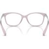 imageMichael Kors Womens Mk4035 Ambrosine Rectangular Prescription Eyewear FramesLight IrisDemo Lens