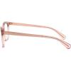 imageMichael Kors Womens Mk4035 Ambrosine Rectangular Prescription Eyewear FramesTransparent MulberryDemo Lens