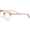 imageMichael Kors Womens Mk4035 Ambrosine Rectangular Prescription Eyewear FramesTransparent MulberryDemo Lens