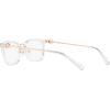 imageMichael Kors Womens Mk4054 Captiva Rectangular Prescription Eyewear FramesClearDemo Lens