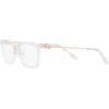 imageMichael Kors Womens Mk4054 Captiva Rectangular Prescription Eyewear FramesClearDemo Lens