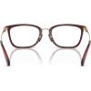 imageMichael Kors Womens Mk4054 Captiva Rectangular Prescription Eyewear FramesDark RedDemo Lens