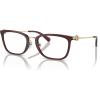 imageMichael Kors Womens Mk4054 Captiva Rectangular Prescription Eyewear FramesDark RedDemo Lens