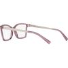 imageMichael Kors Womens Mk4058 Caracas Rectangular Prescription Eyewear FramesBurgundy CrystalDemo Lens