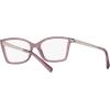 imageMichael Kors Womens Mk4058 Caracas Rectangular Prescription Eyewear FramesBurgundy CrystalDemo Lens