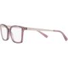 imageMichael Kors Womens Mk4058 Caracas Rectangular Prescription Eyewear FramesBurgundy CrystalDemo Lens