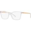 imageMichael Kors Womens Mk4058 Caracas Rectangular Prescription Eyewear FramesClearDemo Lens