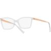 imageMichael Kors Womens Mk4058 Caracas Rectangular Prescription Eyewear FramesClearDemo Lens
